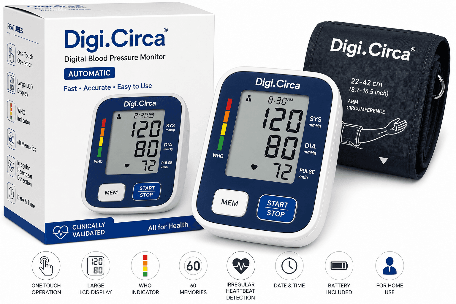 B P Monitor Digi.Circa