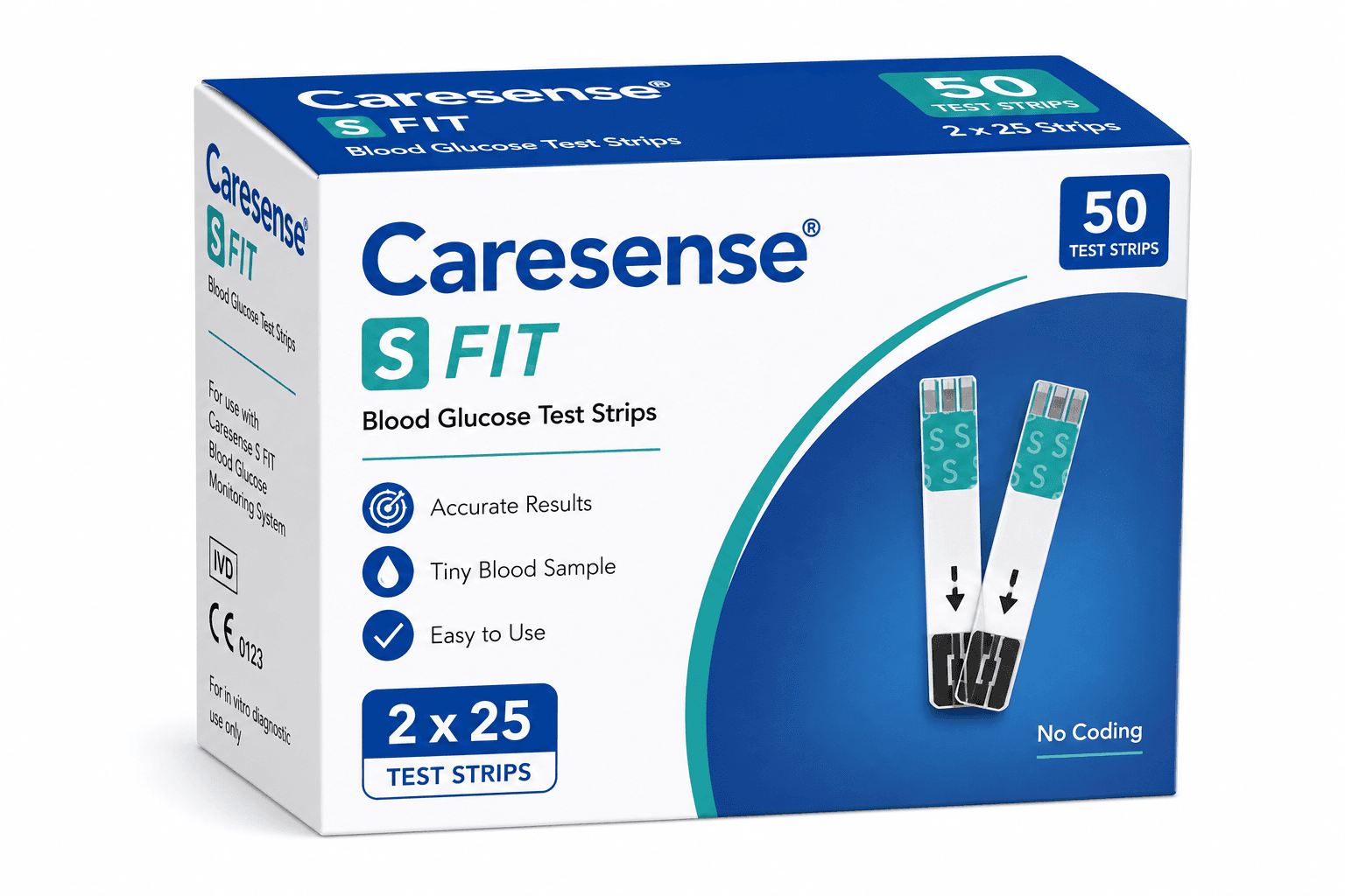 Caresense S Fit (2X25) Strips