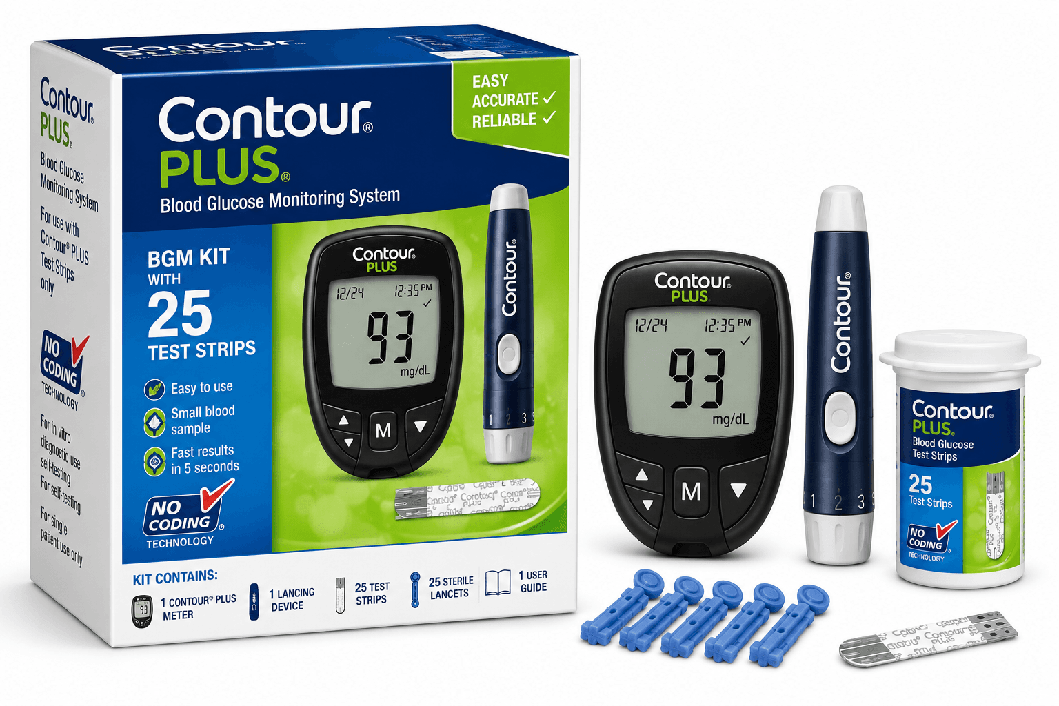 Contour Plus BGM Kit with 25 Strips
