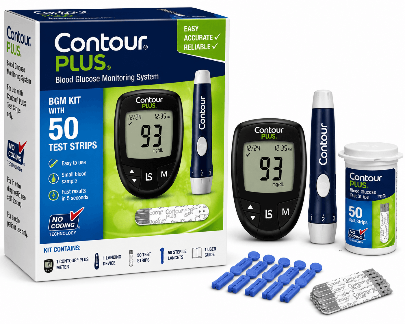 Contour Plus BGM Kit with 50 Strips