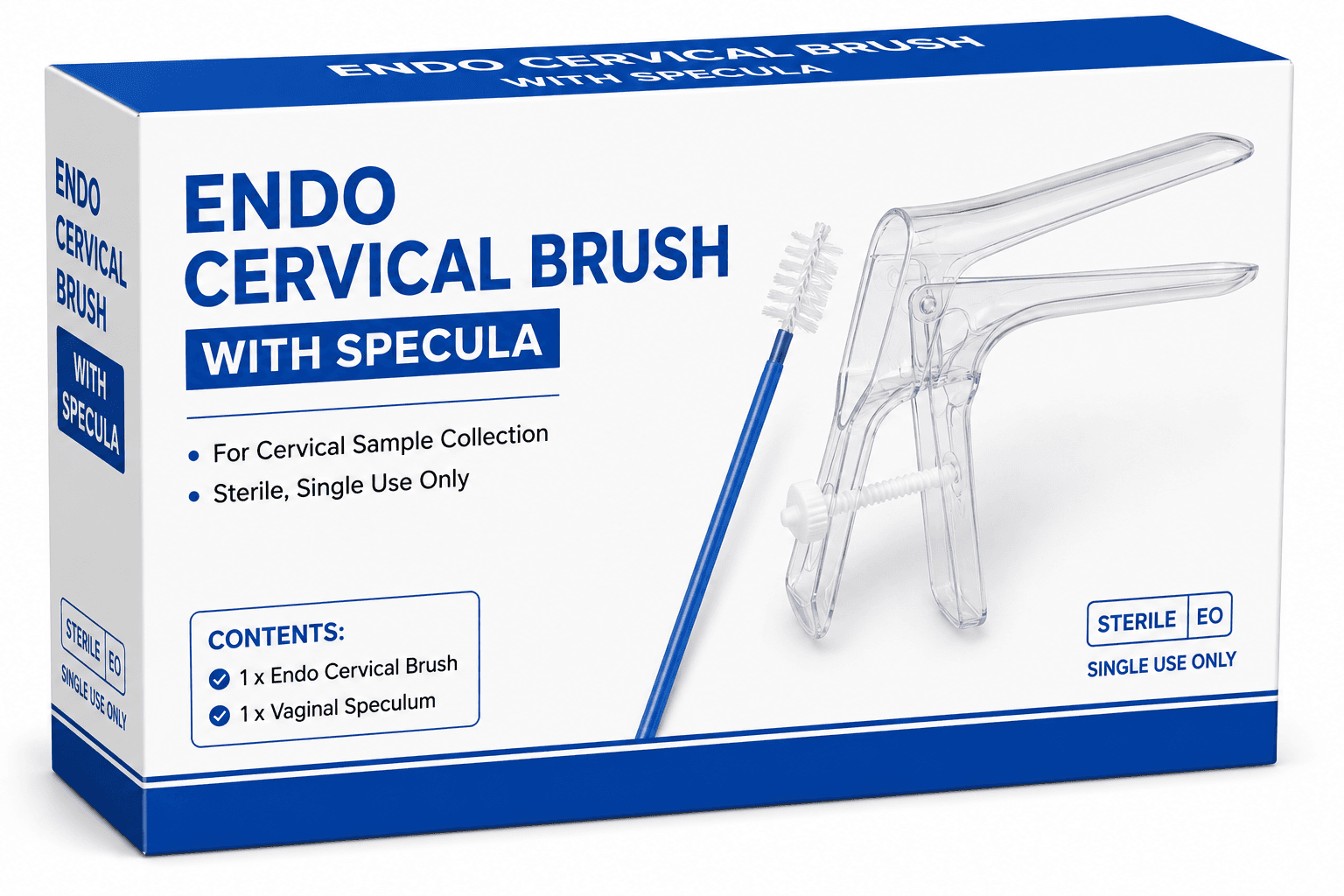 Endo Cevical Brush with Spectula