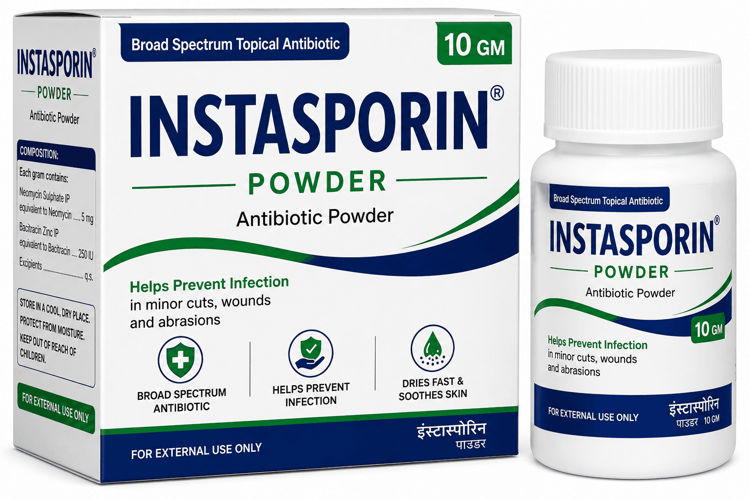Instasporin Powder 10GM