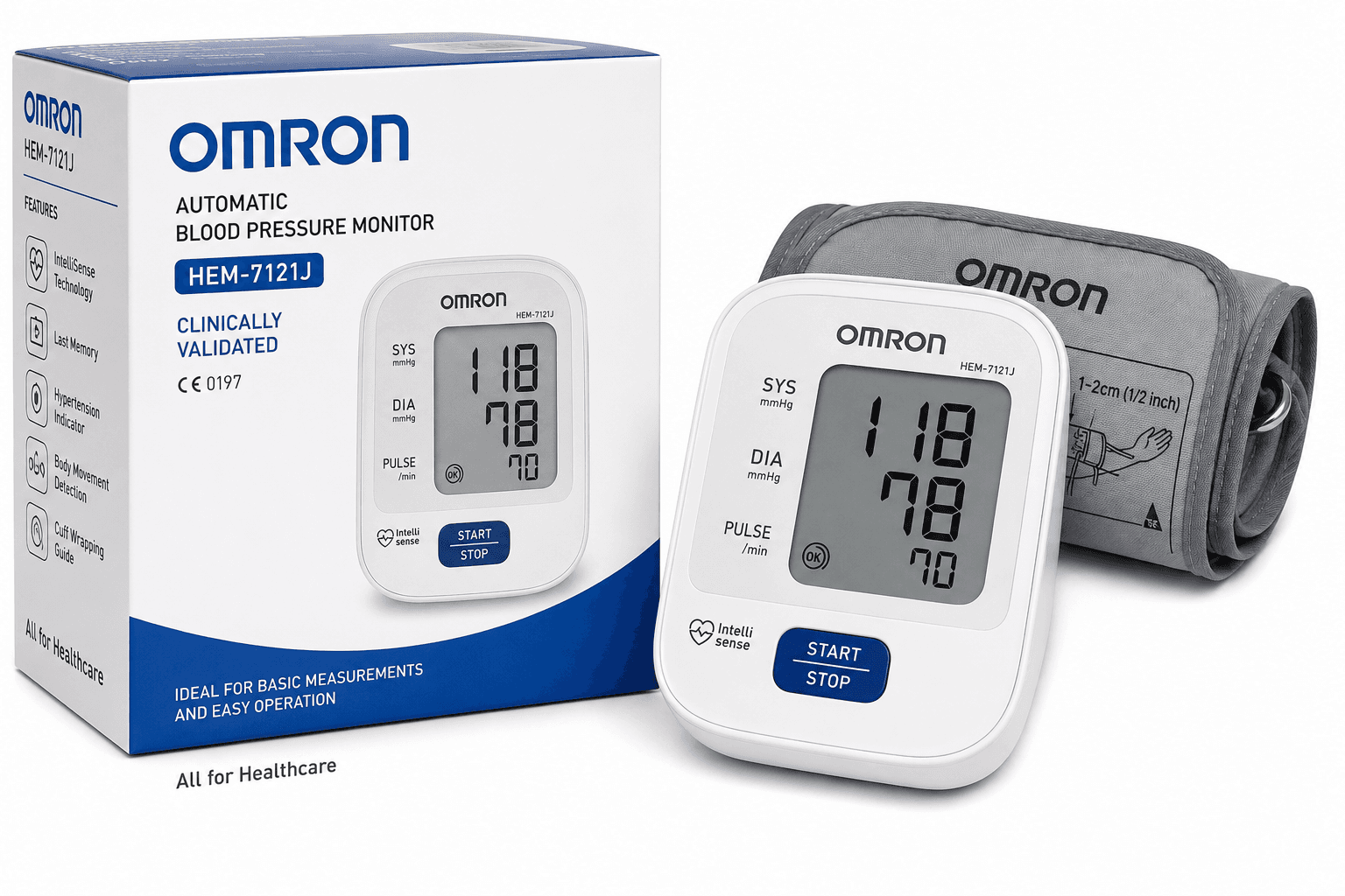 Omron B P Monitor 7121J