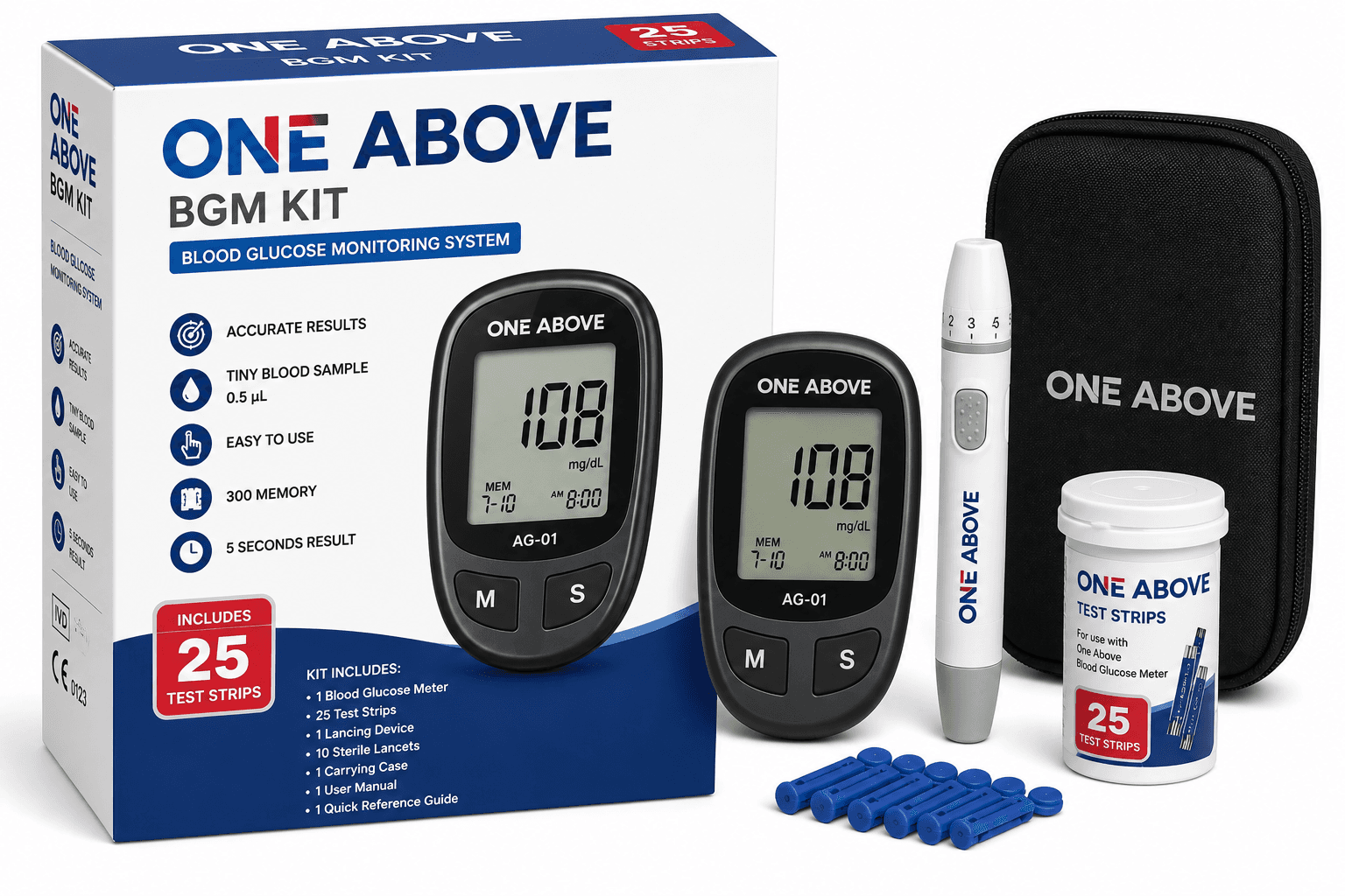 One Above BGM Kit with 25 Strips