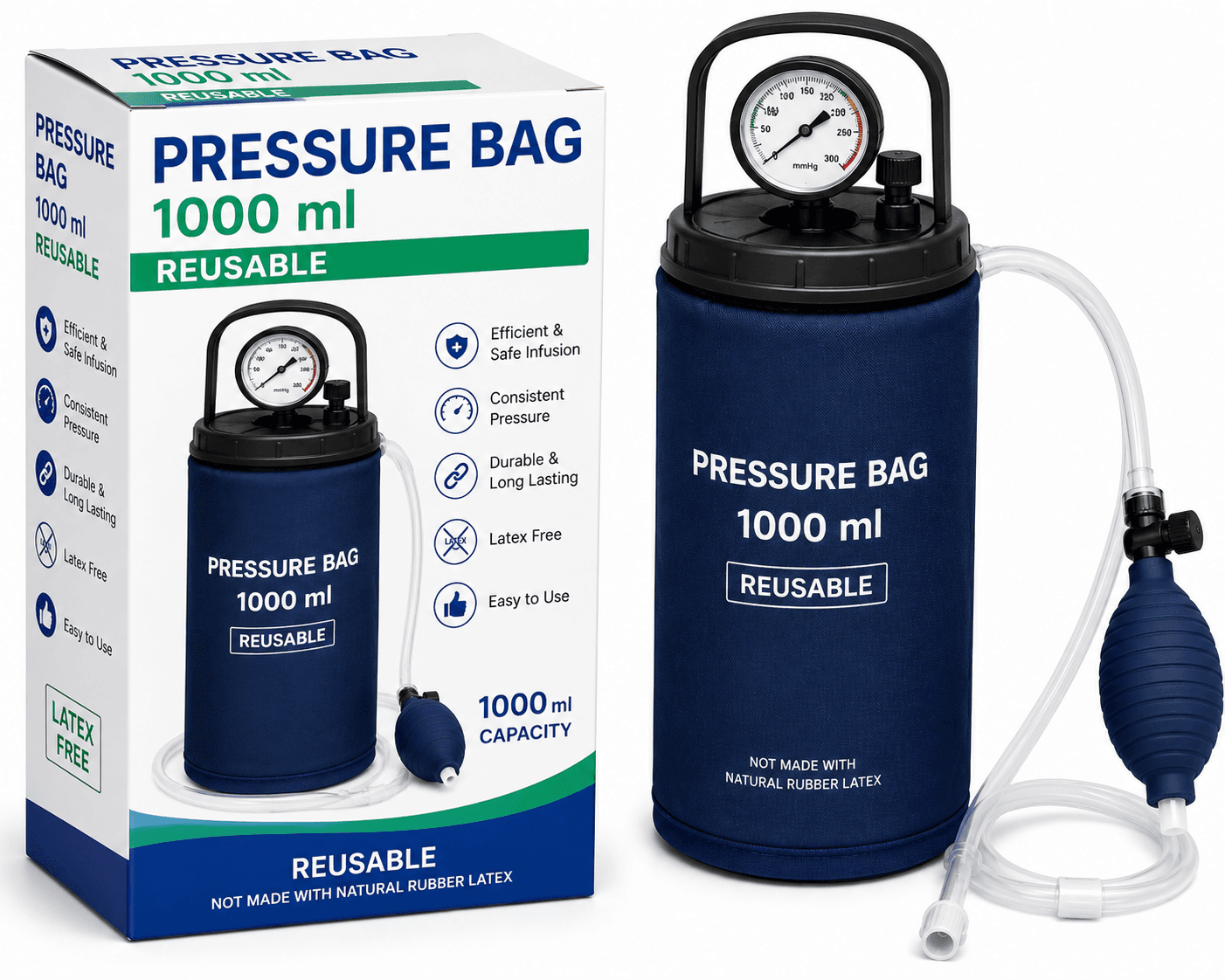 Pressure Bag 1000 ML Reusable