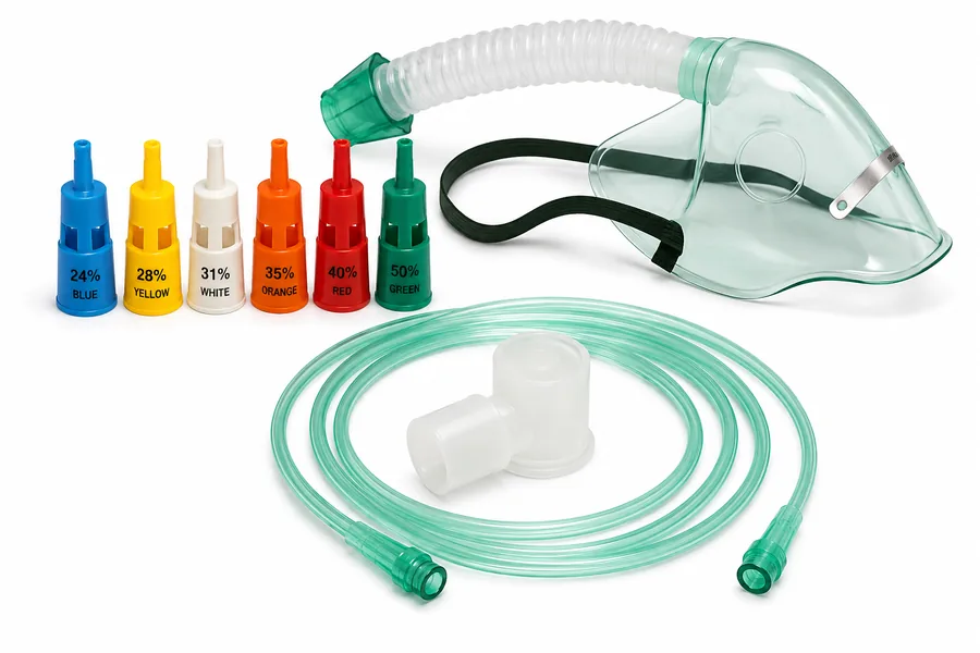 Venturi Mask with 6 Diluters